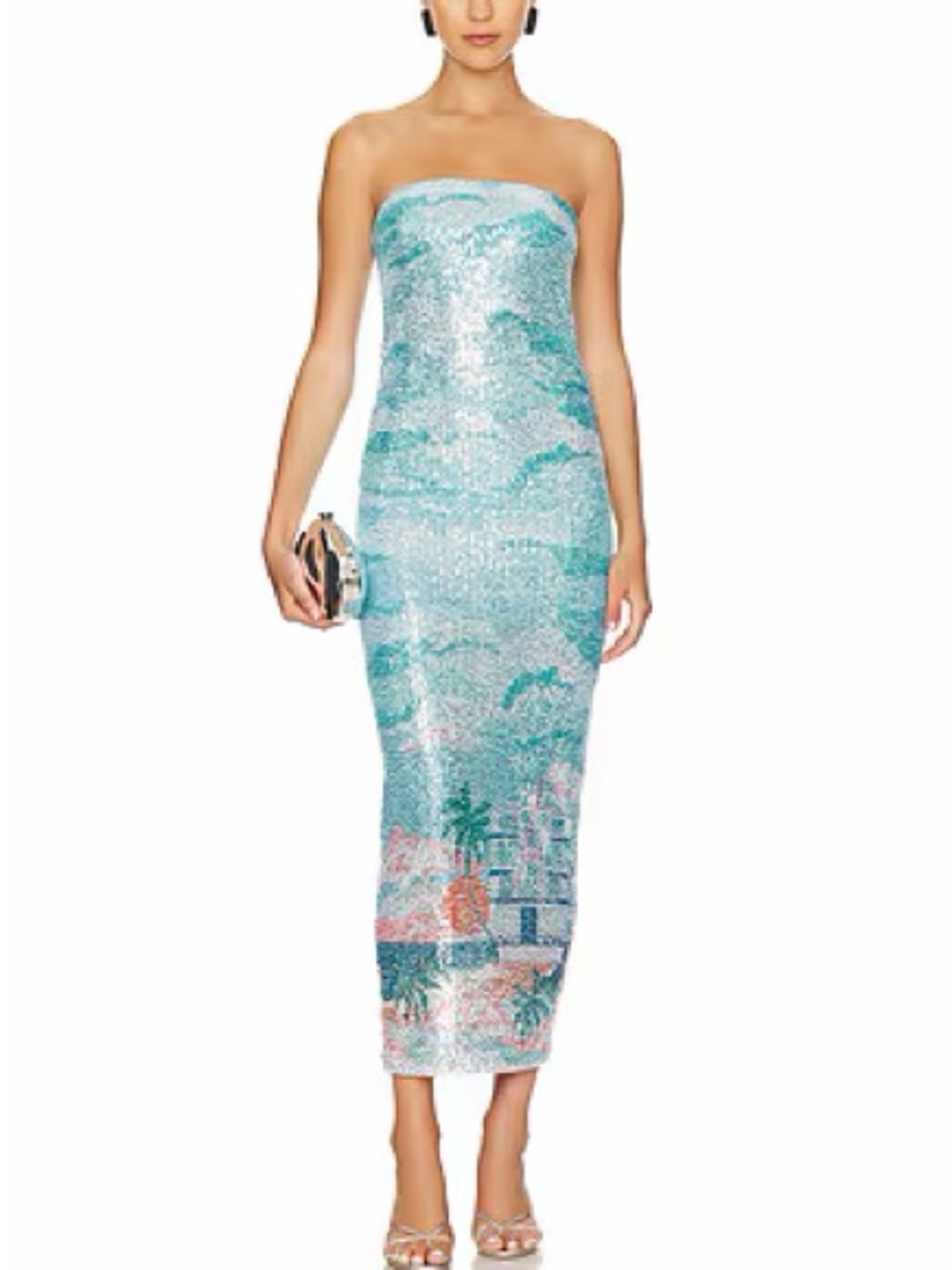 Le Superbe Tube Dress in Ocean Front Walk